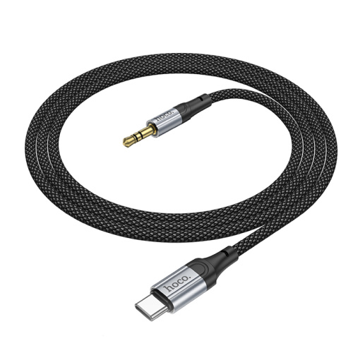 Шнур aux hoco upa26 3,5/type-c черный