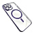 Чехол крышка kaou magsafe для iphone 14 pro max фиолетовый