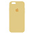 чехол-силикон silicone case NEW для iphone 6/6S zxc04 желтый