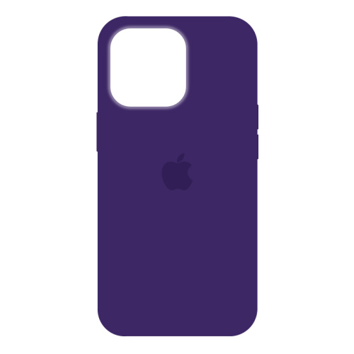чехол-силикон silicone case NEW для iphone 14Pro Max zxc37 фиолетовый