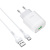 Сзу hoco c72q type-c (usb/18w/3a) белый Сзу hoco c72q type-c (usb/18w/3a) белый