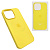 Чехол-крышка silicone case magsafe для iphone 13pro желтый