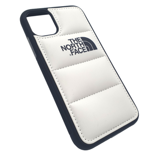 Чехол-силикон the north face для iphone 15 белый
