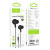 H/f (3.5mm) hoco m114 с микрофоном черные