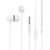 H/f (3.5mm) hoco m34 с микрофоном белые