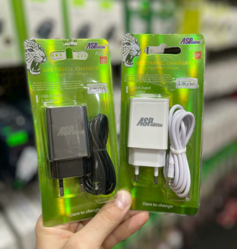Сзу/usb aspsmcon a001 type-c белый