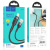 Кабель usb hoco u117 lightning черный 
