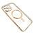 Чехол силикон kstdesign magsafe для iphone 14 pro золотой