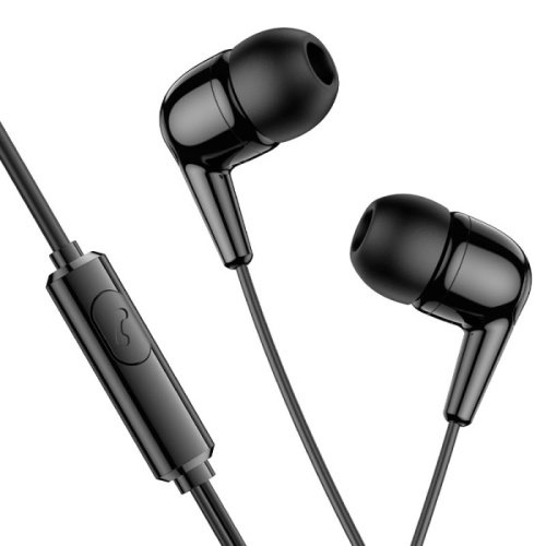 H/f (3.5mm) hoco m97 с микрофоном черный