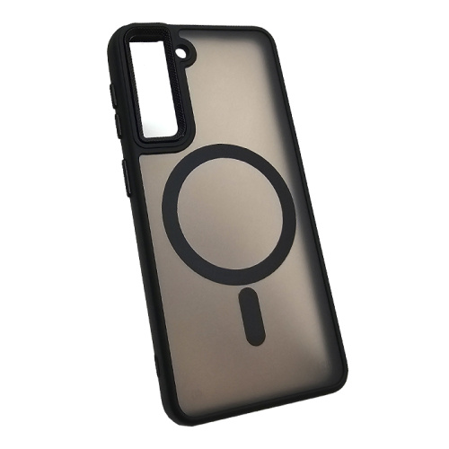 Чехол-крышка #83 magnetic collection mil-std для Samsung s21 черный