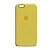 Чехол-силикон silicone case аналог для iphone 6g желтый