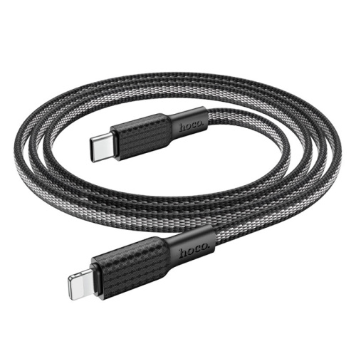 Кабель type-c hoco x69 pd lightning черный 