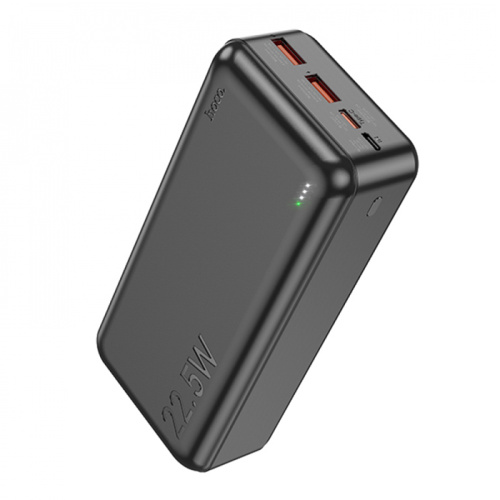 Пзу hoco j101b 30000mah (pd20w/qc3.0) черный
