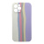 Чехол-силикон silicone case rainbow аналог для iphone 12 pro max (6.5) mix