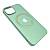 Чехол-крышка c-case magsafe для iphone 14 plus зеленая
