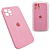 Чехол-силикон silicone case аналог (cam.protec) для iphone 12 pro светло-розовый