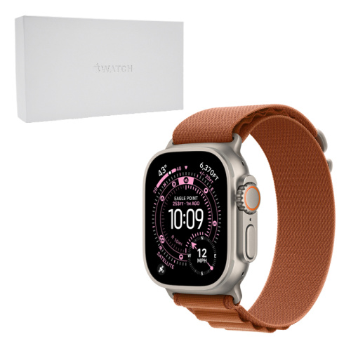 Смарт часы Apple watch ultra 3 49mm розовые
