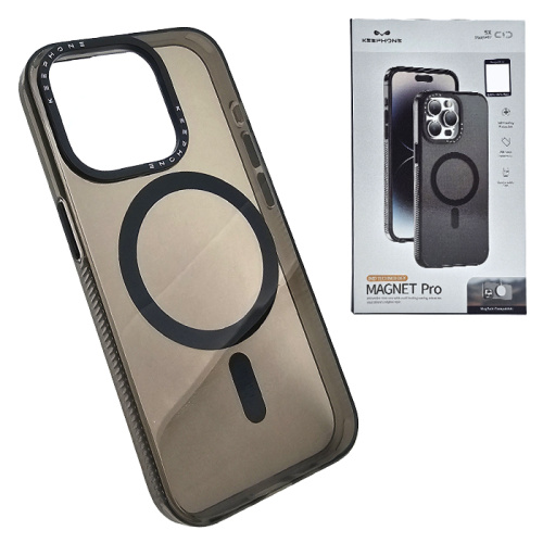 Чехол-крышка keephone magnet pro (magsafe) для iphone 15 pro max черный