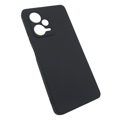 Чехол-силикон blek xiaomi redmi note 12 pro+ черный
