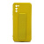 Чехол силикон new stand case Samsung a02s, желтый