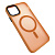 Чехол-крышка #83 magnetic collection mil-std для iphone 12/12 pro оранжевый