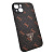 Чехол-крышка guess (2) для iphone 13 темно-коричневый