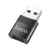 Переходник otg hoco ua17 usb 3.0/type-c черный