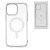 Чехол-силикон #62 clear case magsafe (magnetic) для iphone 12 pro (6.1) прозрачный 