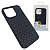 Чехол-силикон new skin плетенка для iphone 13 pro черный