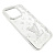 Чехол-силикон louis vuitton стразы для iphone 14 pro max (6.7) серебристый