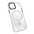 Чехол-крышка #83 magnetic collection mil-std для iphone 12/12 pro белый