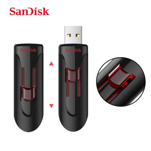32gb (3.0) usb sandisk cz600 cruzer glide черный