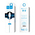Кабель usb hoco x20 type-c 1m белый