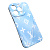 Чехол-силикон full print brends для iphone 14 pro голубой