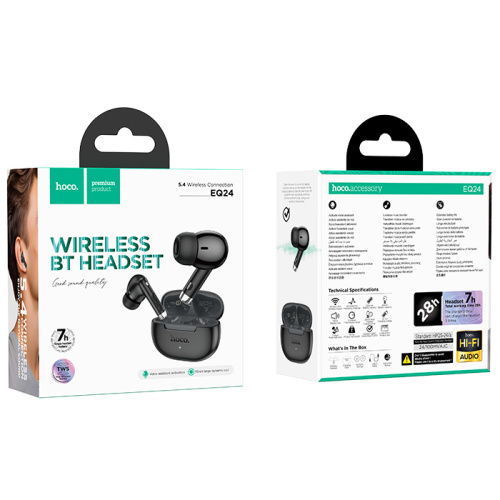 Hoco tws eq24 черные