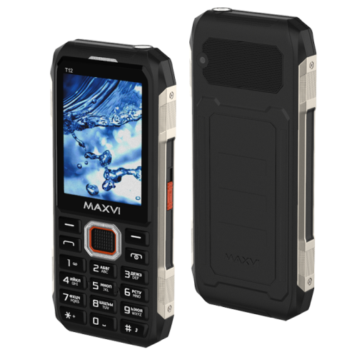 Тел.maxvi t12 black (eac)