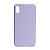 Чехол-силикон silicone case без лого iphone xs max фиолетовый