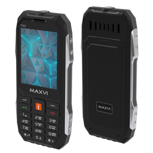 Тел.maxvi t101 черный (eac)