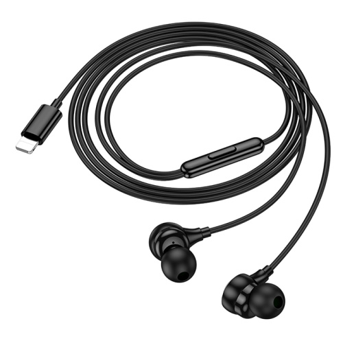 H/f (lightning) hoco m116 с микрофоном черные