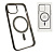 Чехол-силикон #70 clear case magsafe (magnetic) для iphone 11 (6.1) титан