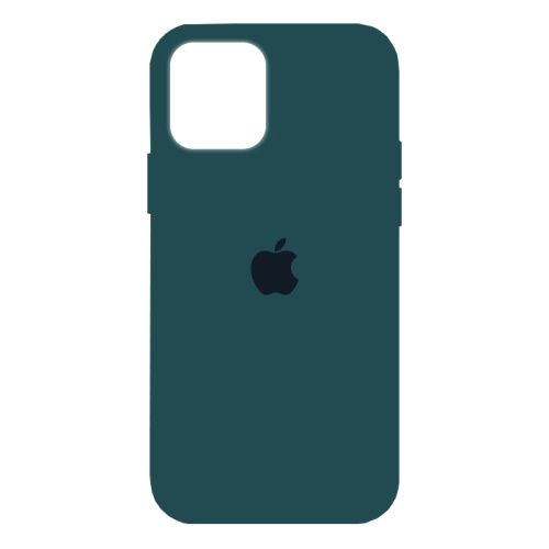 Чехол-силикон silicone case new для iphone 12 pro max темно-синий 38