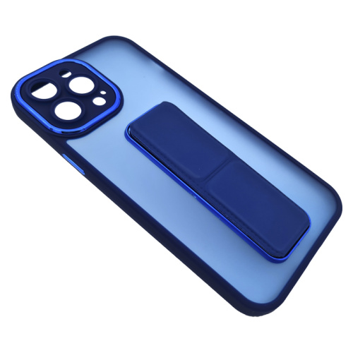 Чехол-крышка beauty с держателем для iphone 14pro max синий