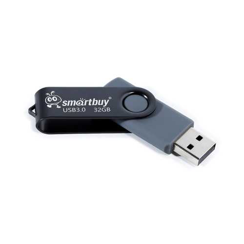 32gb (3.0) usb smartbuy twist серая