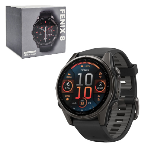 Смарт часы fenix 8 (51mm) черные