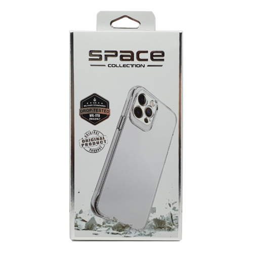 Чехол крышка space collection для iphone xr (6.1) прозрачный