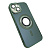Чехол-силикон magnetic cam protect для iphone 13 зеленый
