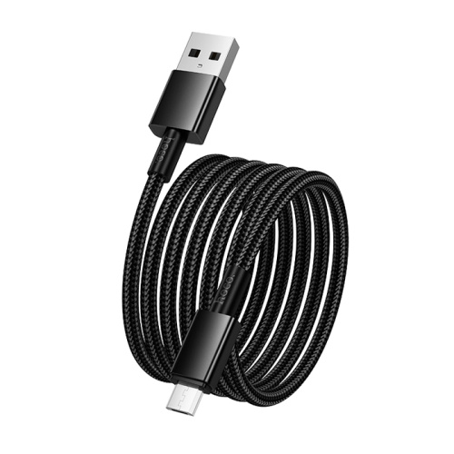 Кабель usb hoco x119 micro (2.4a) черный 