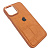 Чехол-крышка beauty croco для iphone 12 pro оранжевый