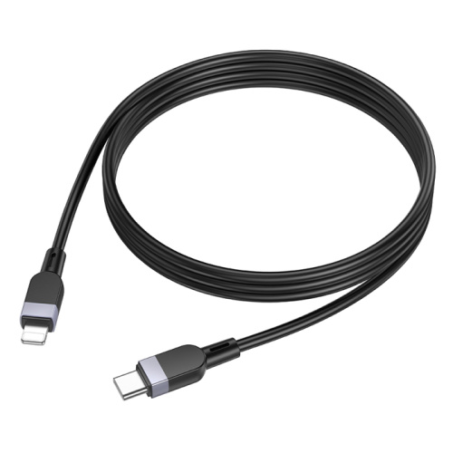Кабель type-c hoco x109 lightning 1m (27w) черный