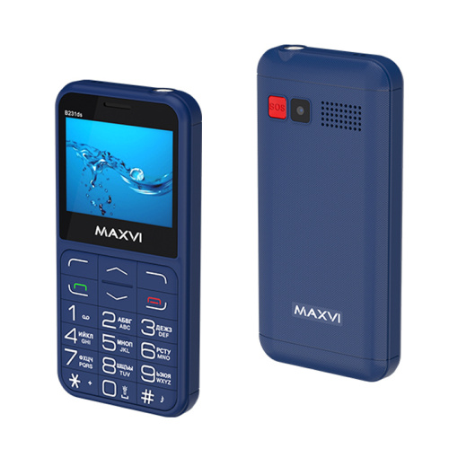 Тел.maxvi b231ds blue (eac)